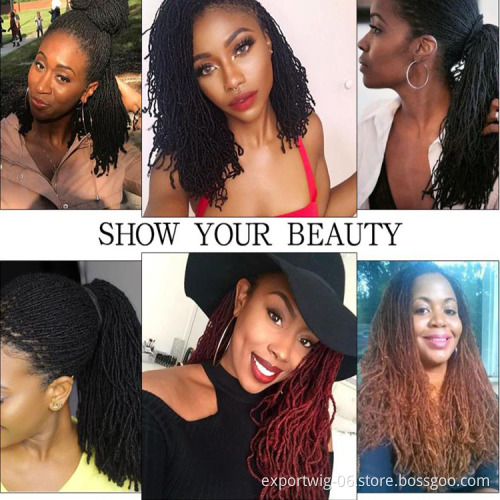 Wholesale Sister Locs Faux Locs Braiding Dreadlock Crochet Braid Hair Dreadlocs Hair Extensions Mixed Color For Man And Woman